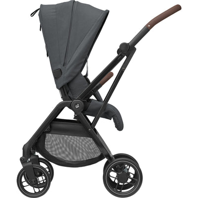 Carrinho de Bebê Maxi-Cosi Leona² Twillic Graphite - Rodas Maiores Com Suspensão